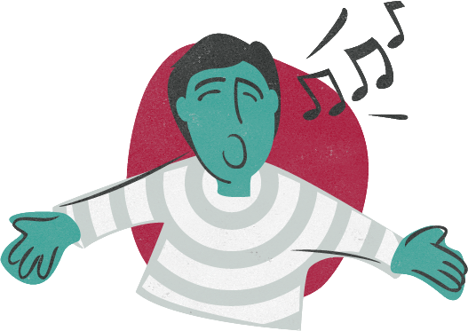 A singer